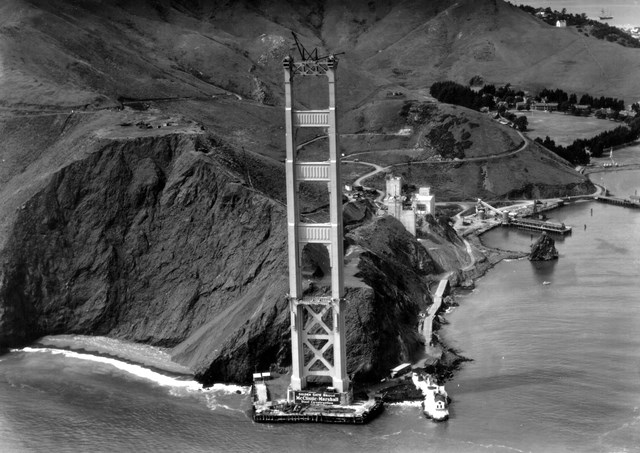 Golden Gate Bridge Historic Photos